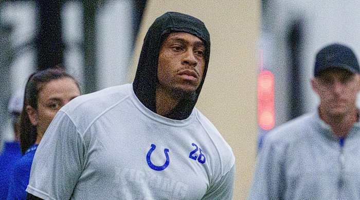 Indianapolis Colts running back Jonathan Taylor